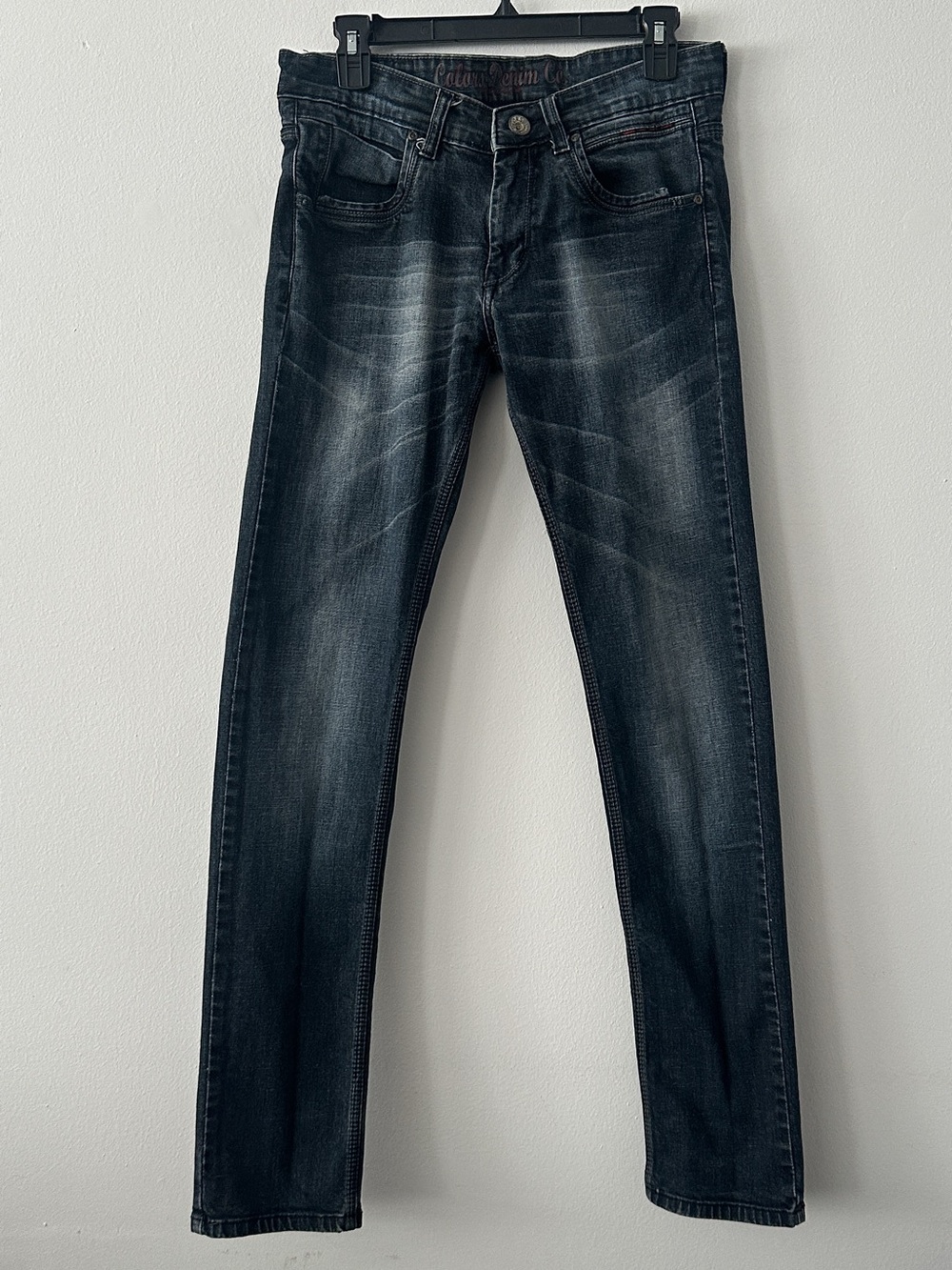 Colors Denim Co. Dark Wash Low Rise Jeans Size 34 inch / 86 cm